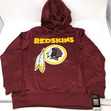 Redskins Washington Dri Fit NFL Football Hoodie Team Apparel Youth Size Small