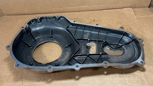 Harley Davidson OEM Outer Primary Cover Touring NarrowProfile M8 Silver 25700377 - Picture 11 of 13