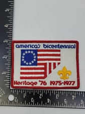 Vintage 1975-77 BSA Boy Scouts America's Bicentennial Heritage 1976 Patch