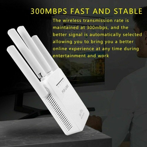 1200Mbps WiFi Extender Signal Booster 2.4G Wireless Network Repeater Adapter New - Picture 5 of 14