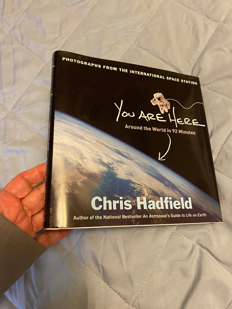 You Are Here by Chris Hadfield New Hardback Book Space