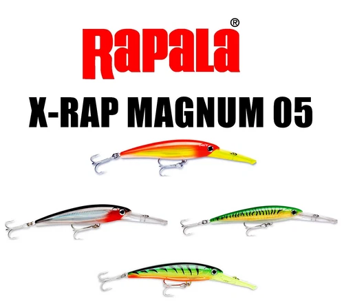 Rapala X-Rap XRMAG05 HH/S/GGM/FT Trolling Pike Musky Salmon Tuna Striper Lures