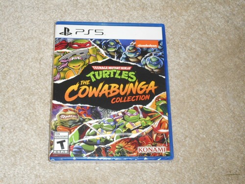 TEENAGE MUTANT NINJA TURTLES THE COWABUNGA COLLECTION..PS5..**NEW**FREE S/H**