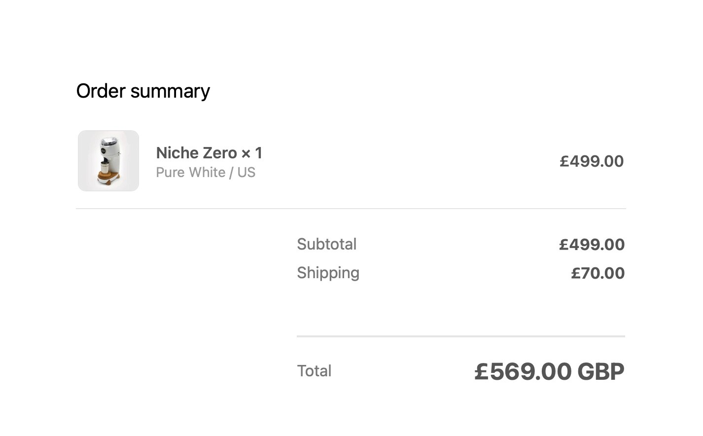 [Well Maintained] Niche Zero Coffee Grinder eBay