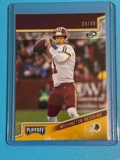 2018 Panini Playoff Football 2nd Down Base Card Parallel #195 Alex SMITH #/49