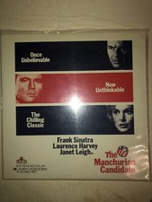 The Manchurian Candidate - Frank Sinatra, Janet Leigh - Laser Disc