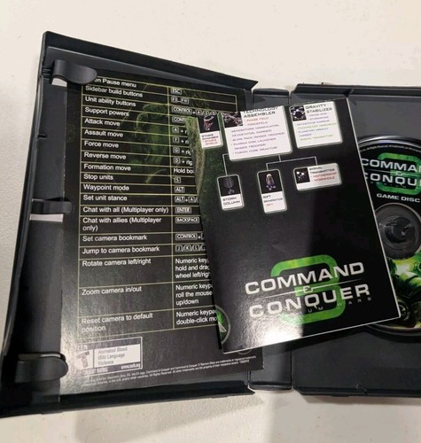 Command And Conquer 3 Tiberium Wars PC Game Complete 2007 Vintage Manual Box - Picture 6 of 7