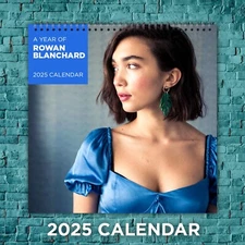 Rowan Blanchard 2025 TV Stars Calendar, 12-Month Actress Wall Calendar