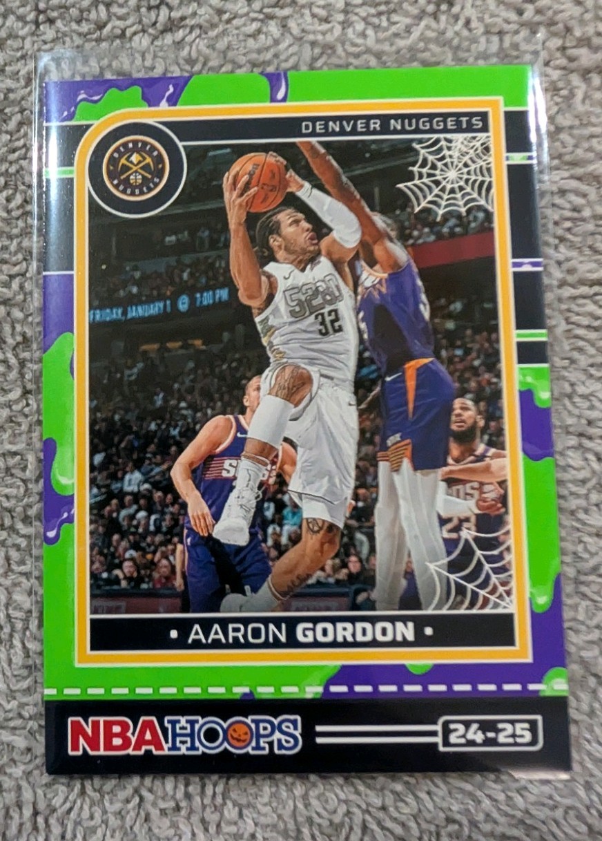 2024-25 Panini Haunted Hoops Aaron Gordon Slime Denver Nuggets