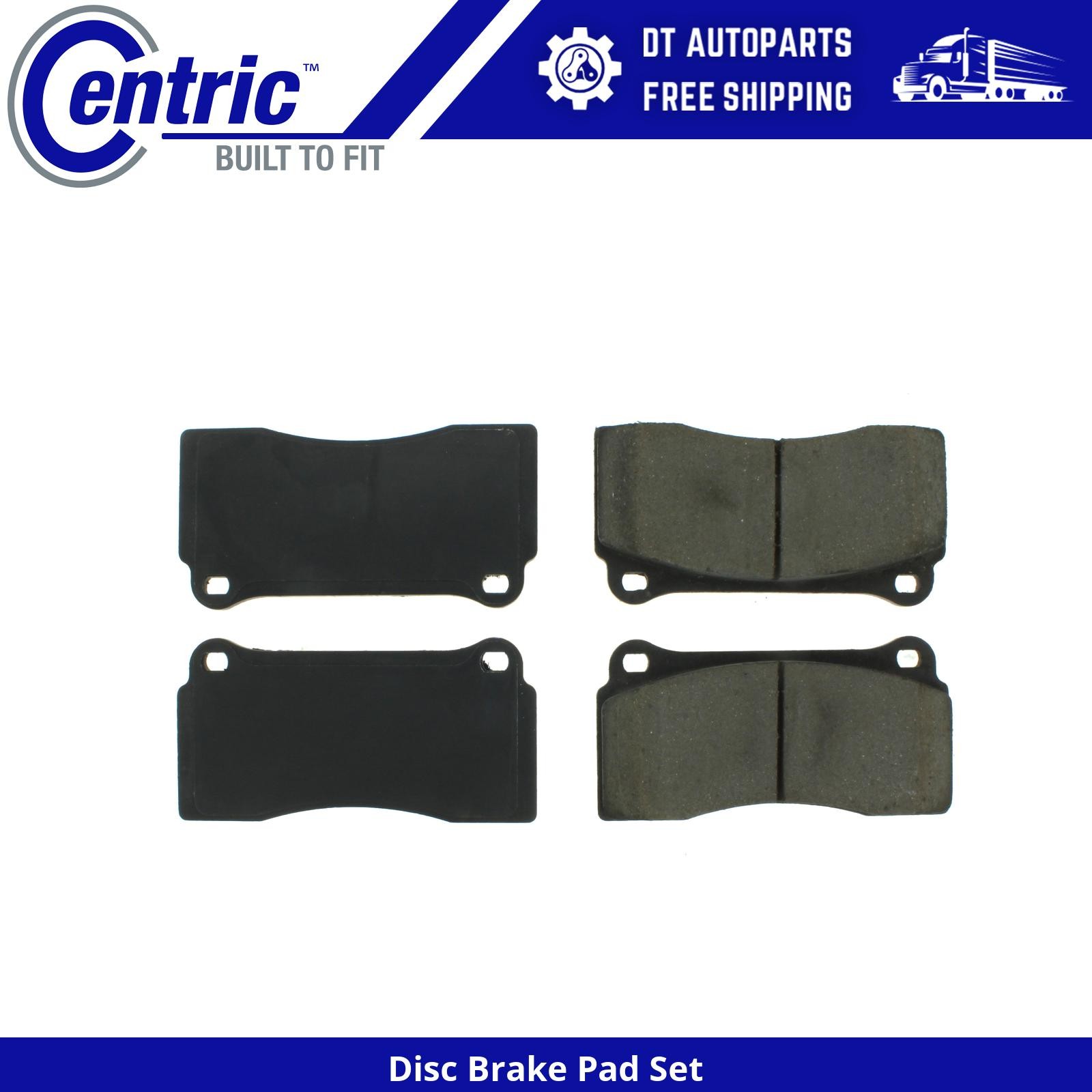 For 1990-1992 Ferrari F40 | Centric Disc Brake Pads | Ceramic