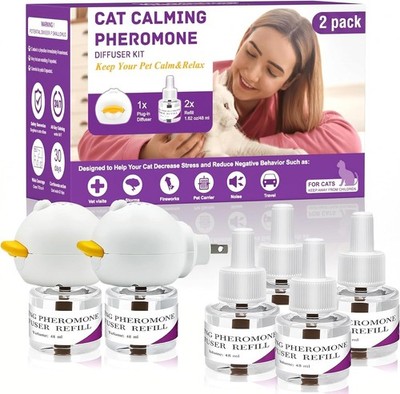 Cat Pheromones Calming Diffuser 6 in 1 Therapet Md Cat Diffuser for All Cats 1