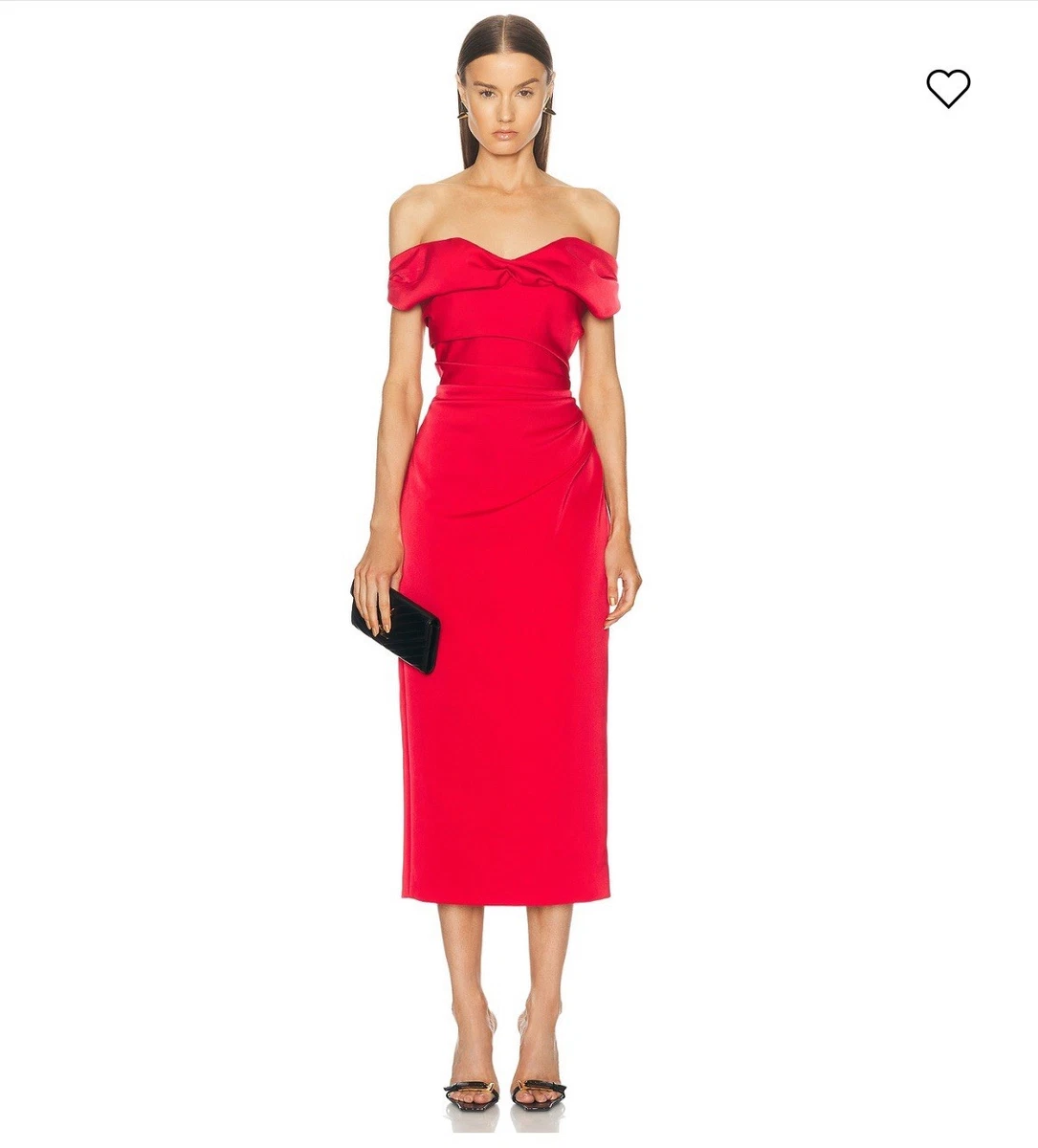 green emerald velvet dress Red Long Prom Dress with Slit, Red Formal Dress, Sexy Red Evening Dress main image 0