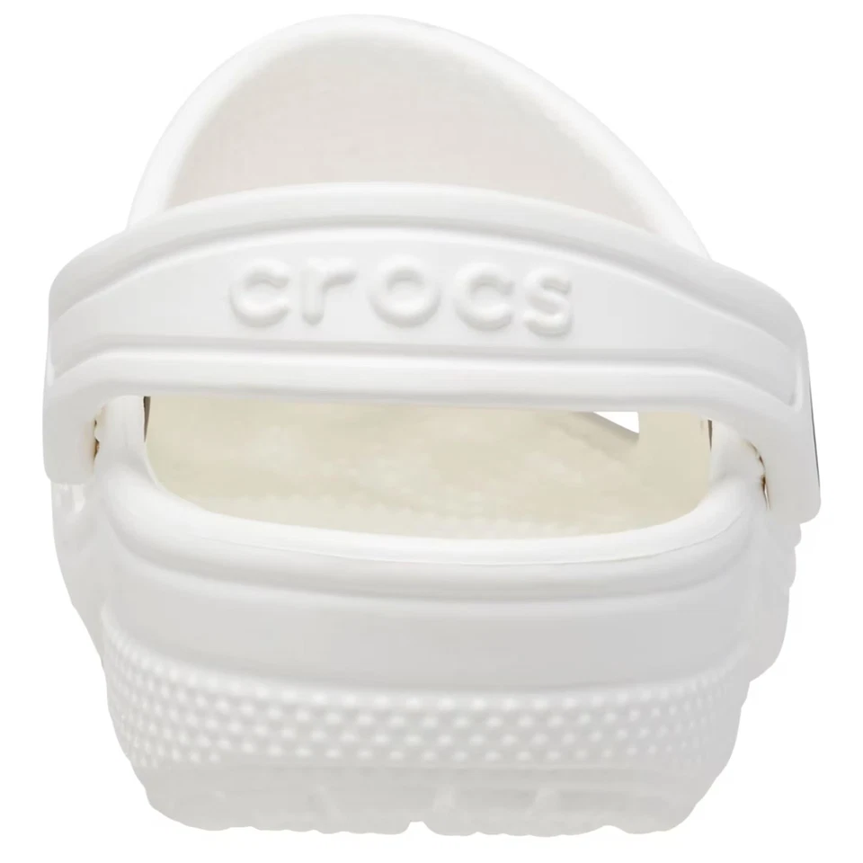 Zueco Crocs Classic blanco 206990-100 niño pequeño Foto 4 de 4