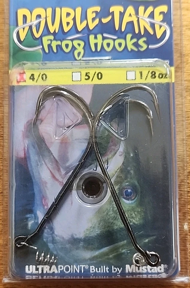 Lote de 2. Ganchos de rana Ribbit de doble toma. Pack de 2 Foto 4 de 4