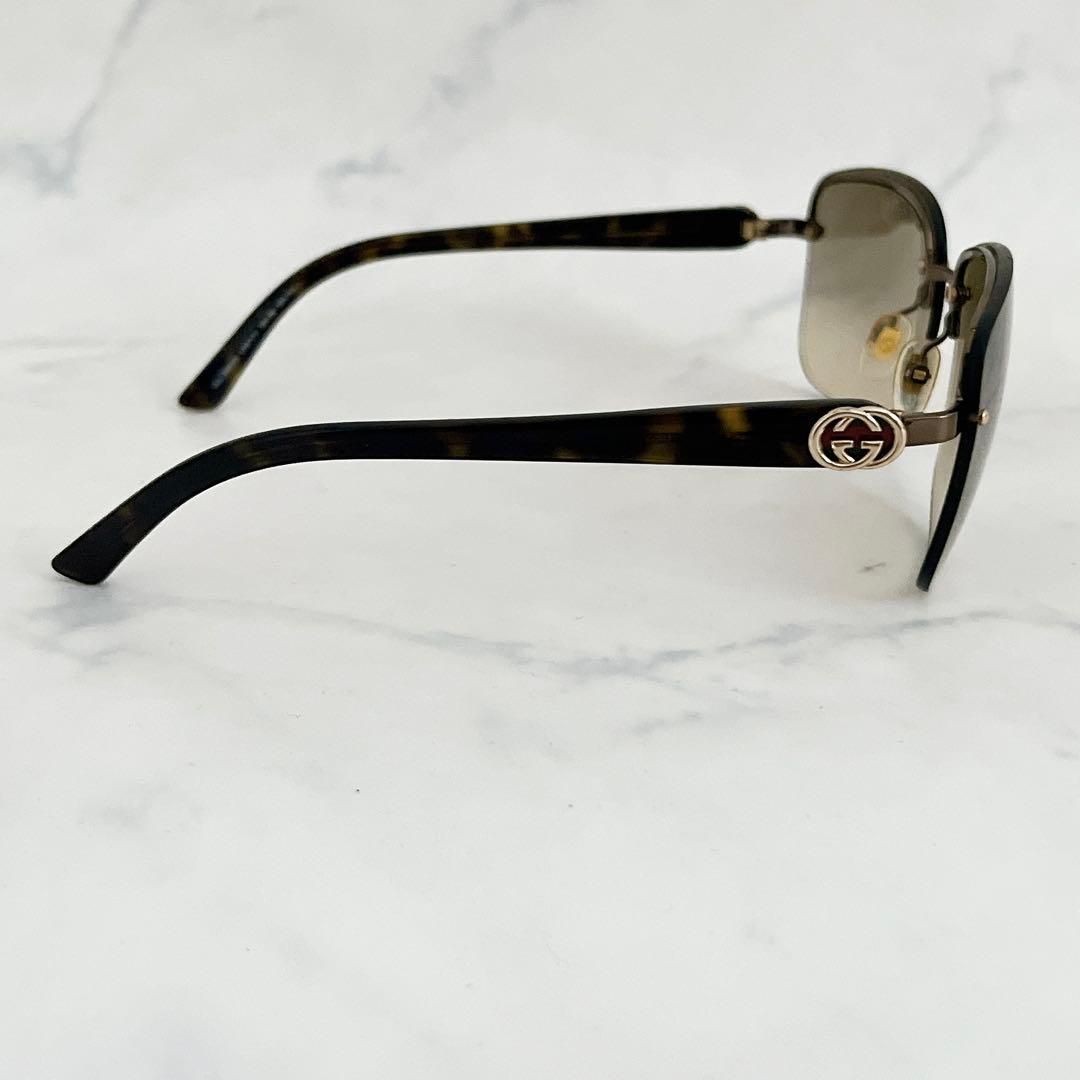 GUCCI Interlocking Tortoise 00s Archive Sunglasse… - image 5