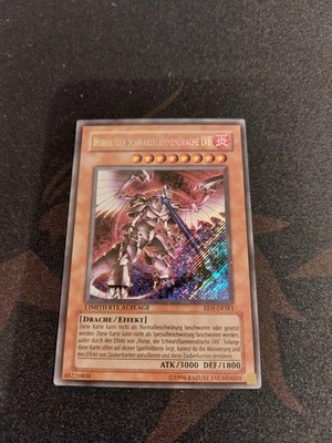 Horus der Schwarzflammendrache LV8 EEN-DESE1 Secret-Rare Yu-Gi-Oh Karte