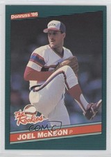 1986 Donruss The Rookies Box Set Joel McKeon #55 0f3j