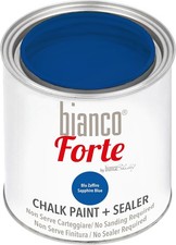 Bianco Forte - Sapphire Blue - (250ml) All-in-One Chalk Paint & Sealer: Most Du