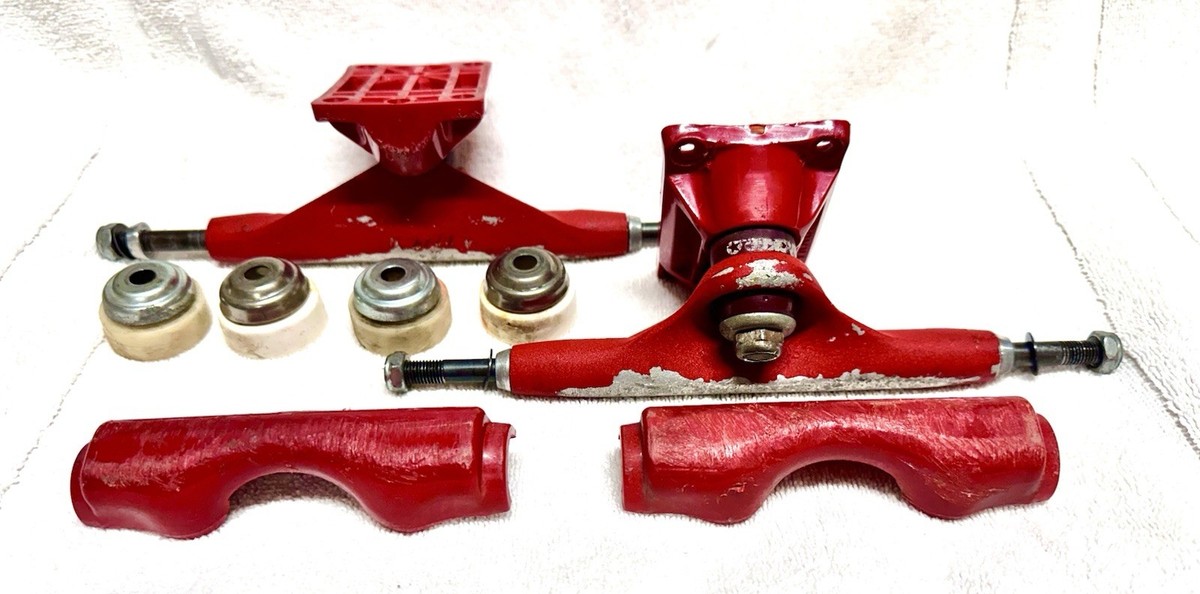未使用 80s TRACKER ビンテージ TRUCKS ULTRALITE TRACKER TRUCKS - CLASSIC EXTRACK POLISHED 126MM – Select Skate Shop