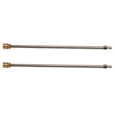 #ad 2Pack Pressure Washer Extension Lance Stainless Steel 1 4quot; QC 4000PSI Maximum $14.90