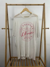 VTG 80s Los Angeles LA Gear Super Paper Thin Burnout Worn WIP T-Shirt RARE 3XL