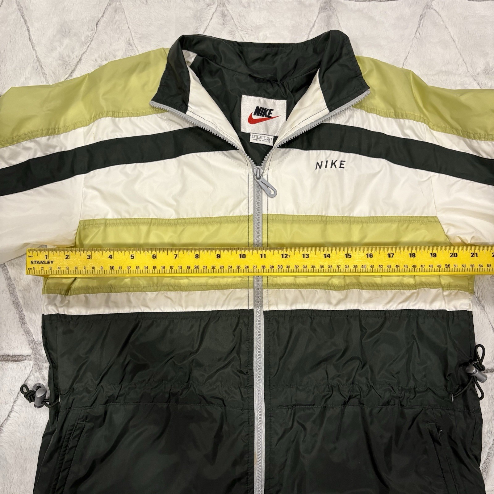 SACAI X NIKE Giacca a vento vintage donna Nike full zip track taglia small anni 90