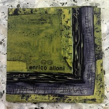 MAN HANKY ABSTRACT GREEN JAPAN CLASSIC VINTAGE COTTON POCKET ART SQUARE18   M336