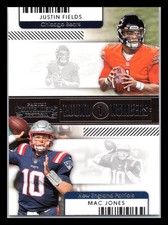 2021 Panini Contenders #RN-JFI Justin Fields / Mac Jones Round Numbers