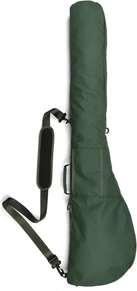 TOURBON 高尔夫球袋周日携带俱乐部支架箱驾驶中号,绿色  — 第 2/4 张图片