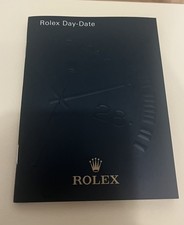 Rolex Day Date 551.02 Booklet Manual English 02/2005 Excellent Condition