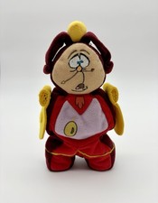 DISNEY STORE COGSWORTH BEAUTY AND THE BEAST BEANIE PLUSH VINTAGE BEAN BAG RARE