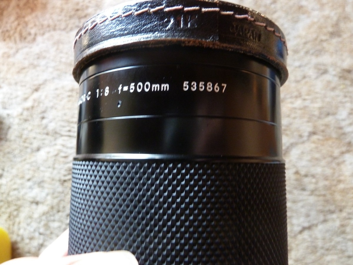Nikon Reflex Nikkor C 1:8 F=500mm Camera Lens #535867 | eBay