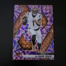 2025 Panini Mosaic Ja'Marr Chase #11 Cincinnati Bengals Prizm Football NFL Card