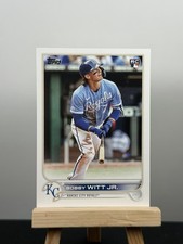 2022 Topps Update Series - Bobby Witt Jr. #US100 Powder Blue Uniform