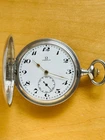 2T844 Antique Omega silver(900/1000) full hunter pocket watch