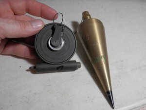 Mullan Tool Company Magnetic Reel with Seco 32oz Plumb Bob