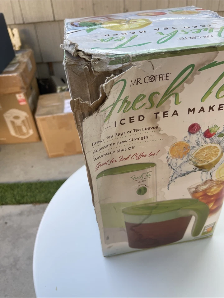 Nueva caja sellada Mr. Coffee (TM70) cafetera helada fresca 3 cuartos 3 cuartos TM70KF verde Foto 4 de 4