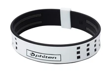 Phiten (Phiten) Bracelet RAKUWA Brace S Duo || White/Black 16cm