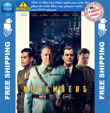 Nuremberg 2025 Blu-Ray HD Biography Film English Region Free New Free Shipping