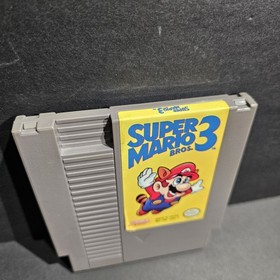 Super Mario Bros. 3 (Nintendo NES, 1990) CART ONLY - PINS CLEANED - TESTED