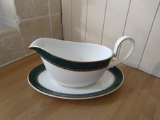M&S Marks Spencer St Michael Pemberton Bone China Gravy Boat And Dish