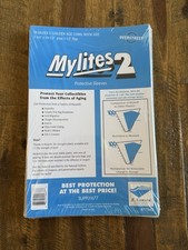 1 Pack of 50 Silver Golden Age Comic Book Size Mylar Bags MYLITES 2 775M2