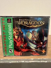 The Legend of Dragoon (PlayStation 1, 2000) Greatest Hits. 4 Discs Ps1 No Manual