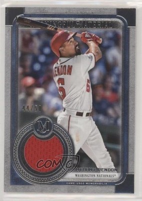 2019 Museum Collection Meaningful Material Relics 44/50 Anthony Rendon Patch 6fs