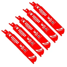 Diablo 5 Pack of Genuine OEM 6" Reciprocating Saw Blades - DS0614BF-5PK