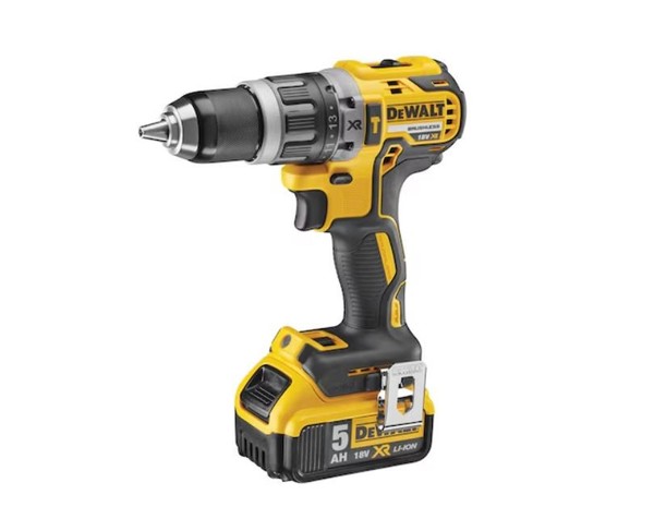 Dewalt DCD796P2 Akku Schlagbohrschrauber BüRstenlos 18V 5Ah 2 Akkus & Koffer-image
