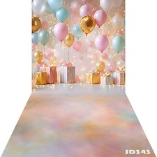 10'x20'CP Birthday Gifts Party Scene Microfiber Fabric background backdrop SD343