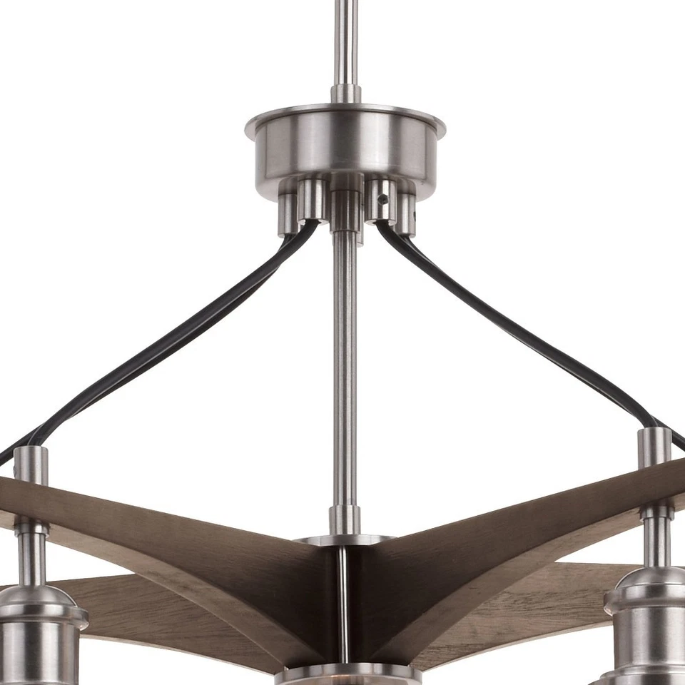Avondale 5-Light Chandelier in Farmhouse Style 25 Inches Tall and 25.25 Inches - Image 3 of 4