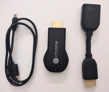 Google Chromecast 1st Gen HDMI Media Streamer H2G2-42 Dongle Tested Working