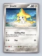 Pokemon Jirachi 098/142 Stellar Crown Uncommon LP